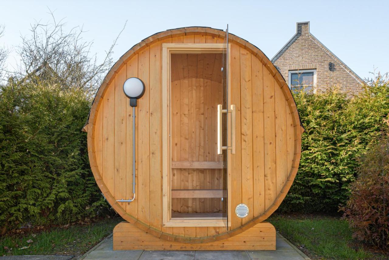 Вилла The Frisian Beach House Met Scandinavische Barrel Sauna Tzummarum Экстерьер фото